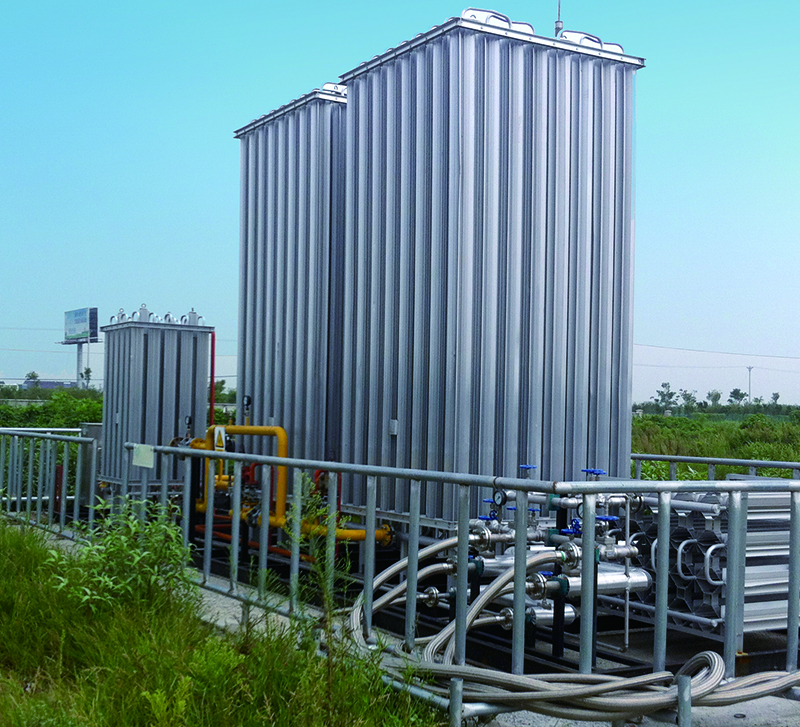 lng气化调压撬 卸车增压撬